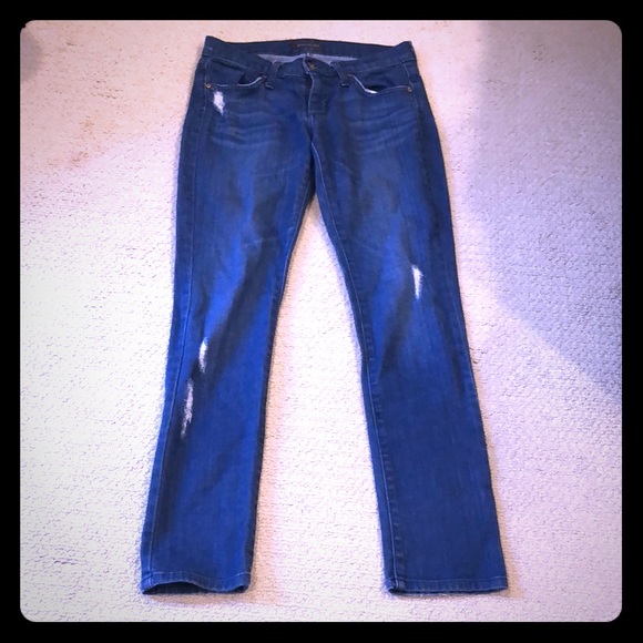 James Jeans Distressed Ritchie Jeans Sz 26 - Picture 1 of 4